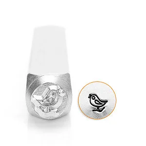 METALL-MOTIVSTEMPEL - SONGVOGEL 6MM
